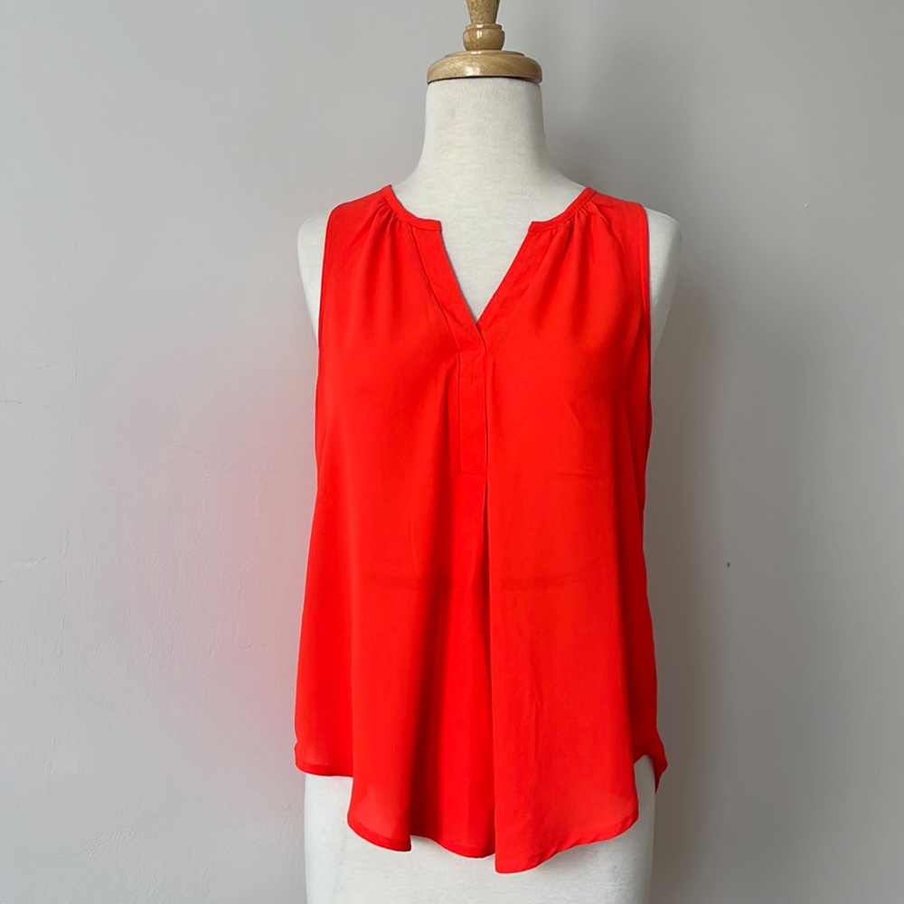 LUSH silky neon tank top